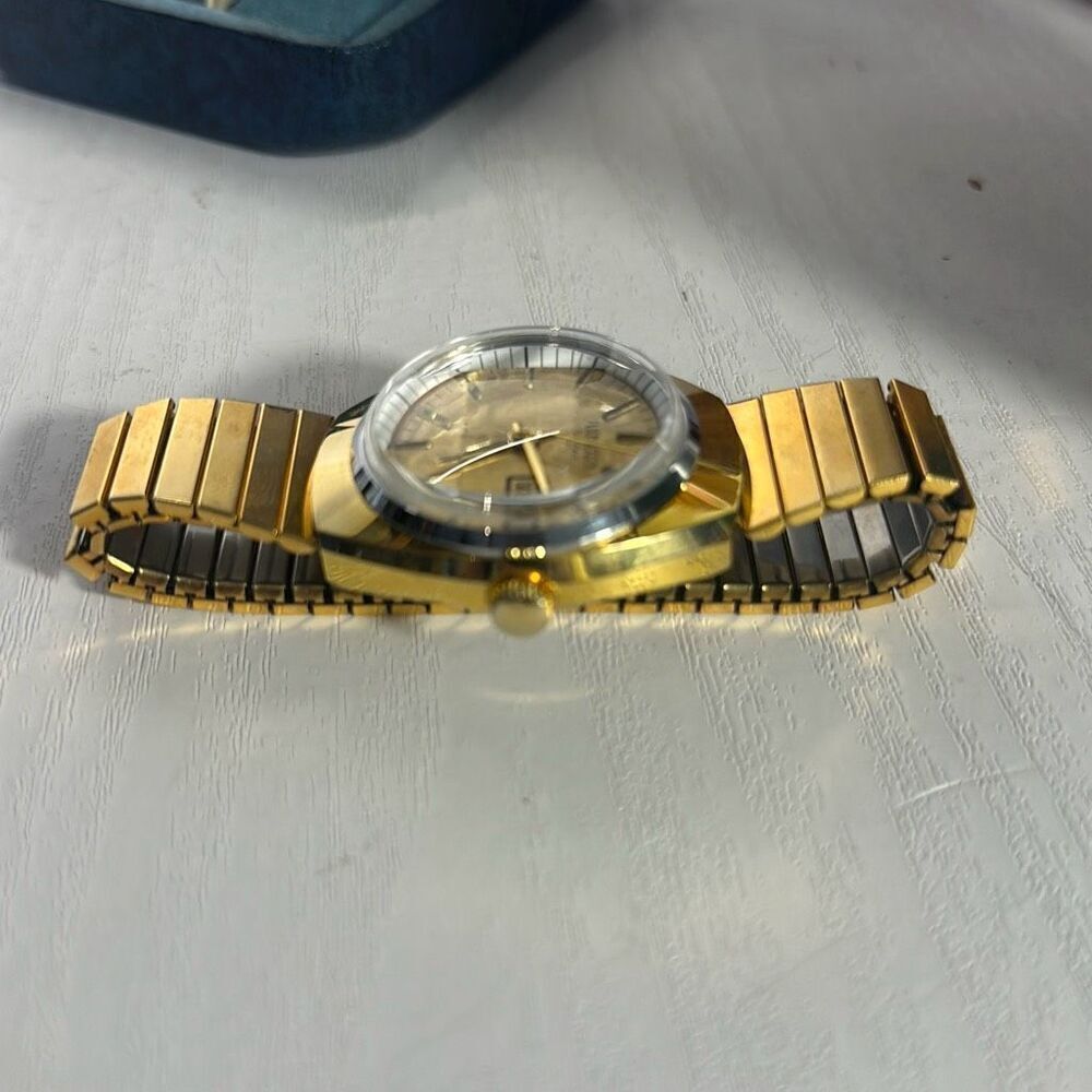 Working Vintage Remington Electra 17 Gold Wristwatch Lifetime Mainspring - Picture 6 of 10
